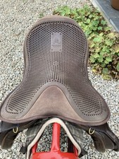 Acavallo Gel In-Seat Saver Brown Medium Good Used Condition