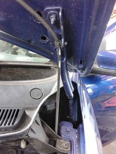 Bonnet hinge left - left, passenger