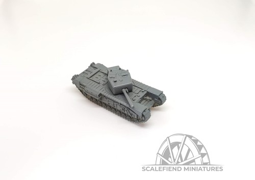 144 british churchill - 1/144, (12mm)