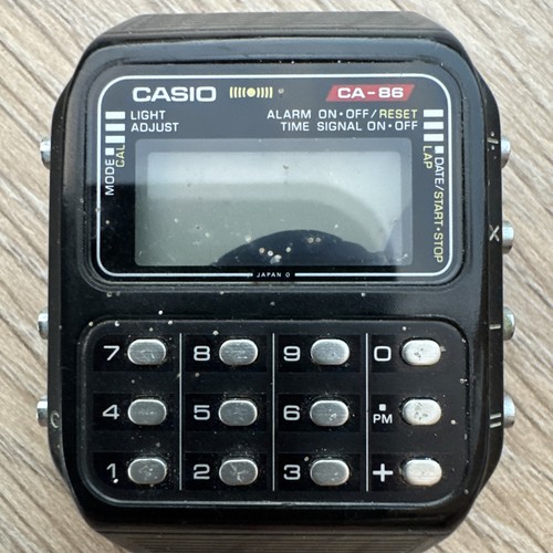 Casio calculator vintage - casio, ca-86
