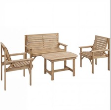 Wooden Garden Furniture Set