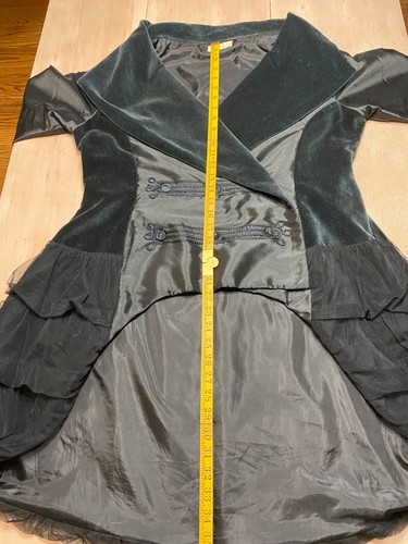 Black velvet satin - black, velvet/satin/lace