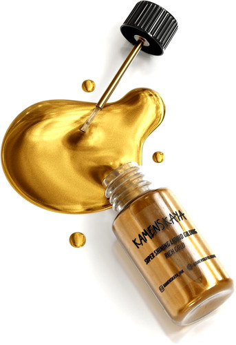 Liquid gold leaf paint - leaf,