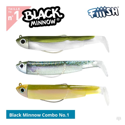 Fiiish black minnow lures - fiiish,