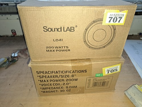 Soundlab l041 speaker - soundlab, 8"