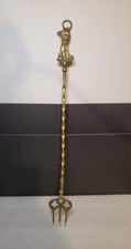 Vintage Brass Toasting Fork