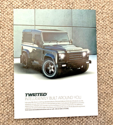 Twisted land rover defender - rover,