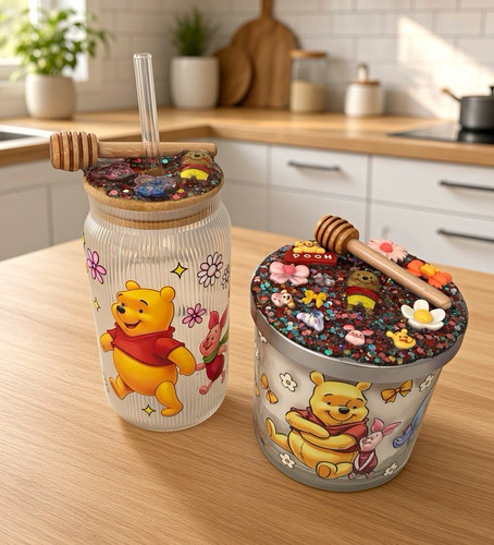 Disney winnie the pooh glass - disney,