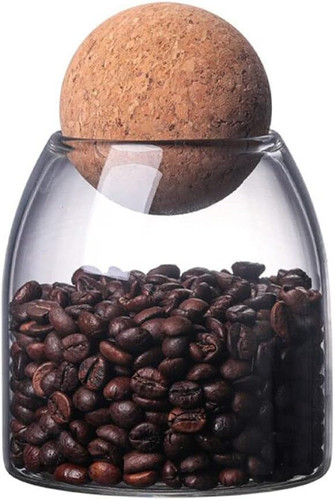 Glass food storage - jar, with