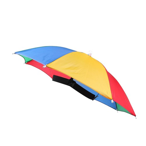 Umbrella hat with adjustable - umbrella,
