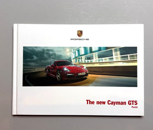 Porsche cayman gts hardcover - porsche,