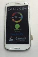 Genuine Samsung Galaxy S3 I9305 LTE LCD Assembly In White, GH97-14106C