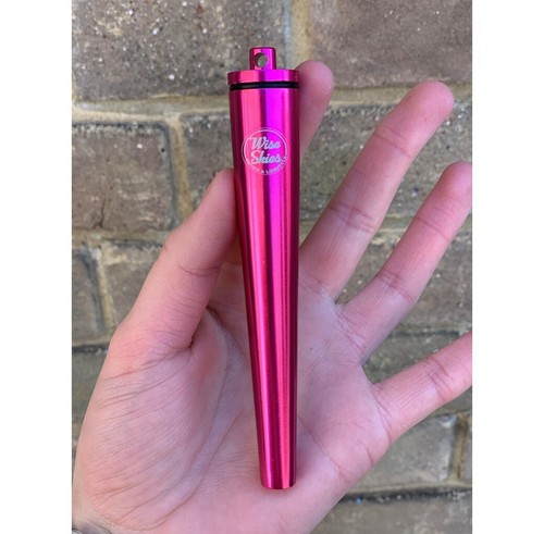 Pink metal cone - pink, holder