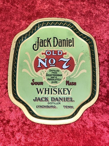 Jack daniel tin serving tray - jack,