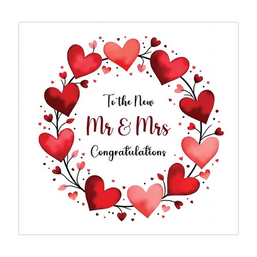 And mrs wedding day card - mr,