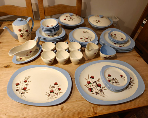 56pc copeland spode summer - copeland,