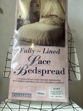Vintage Lace Bedspread King