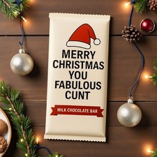 Funny  chocolate bar with Rude