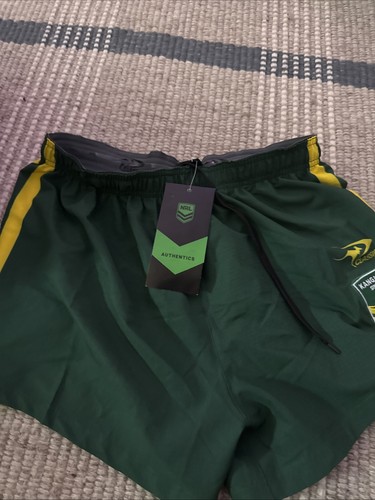 Kangaroos nrl large shorts - nrl,