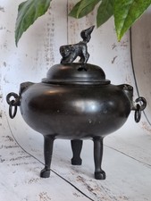 Bronze Japanese Censer Pot