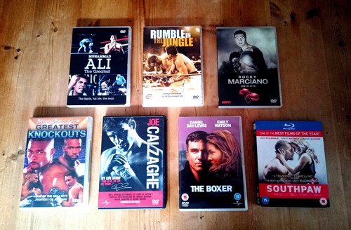 Boxing dvd bundle roy jones - dvd, x7