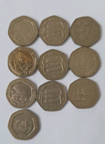 Isle man 20p coin - isle, coin.