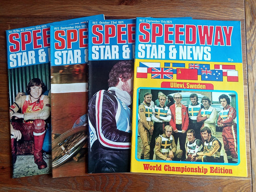 Speedway star magazines - speedway,
