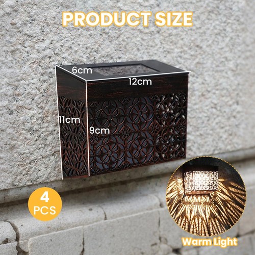 Wrqioo 4pack solar - solar, moroccan