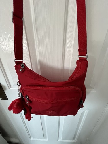 Kipling red nylon crossbody - kipling,