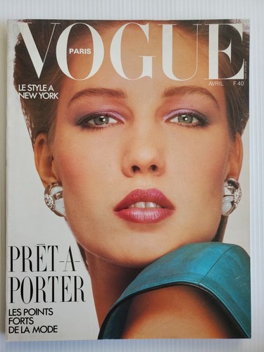 1985 vogue paris magazine - magazine, guy