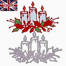 Christmas Candles & Holly