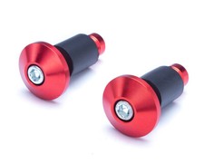 Motorcycle bar end weights - bar, red