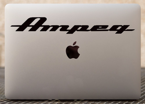 Ampeg bass guitar - bass, logo