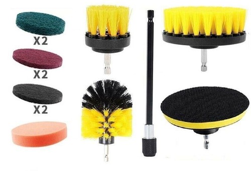 13pc drill cleaning brush set - cleaning,