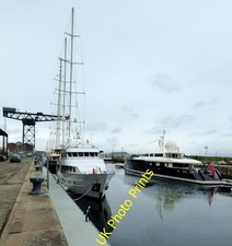 Photo 6x4 Super yachts at
