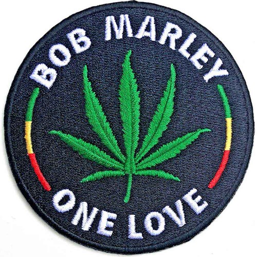 Bob marley standard patch - bob,