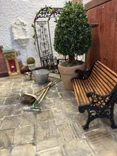 12th Scale Dolls House Miniatures Garden.