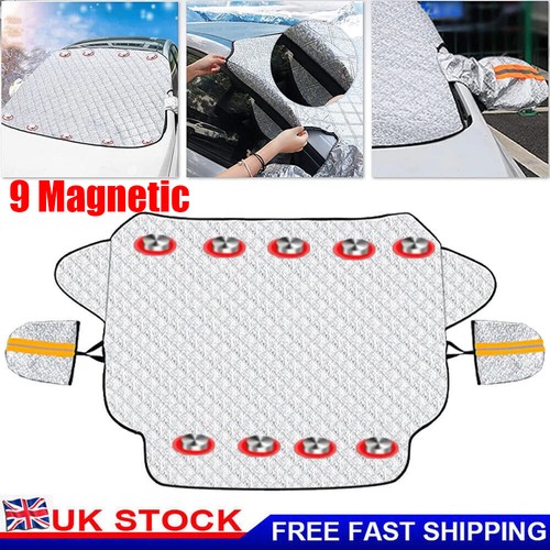 Winter car magnetic snow - magnetic,
