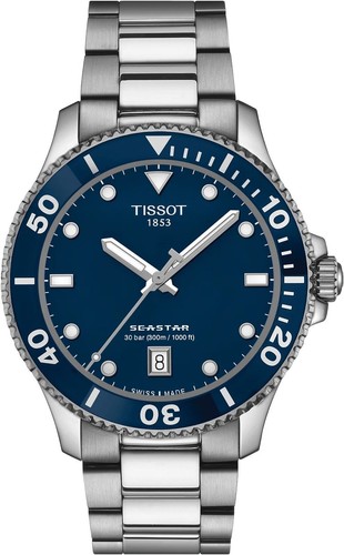 Tissot seastar quartz - quartz, blue
