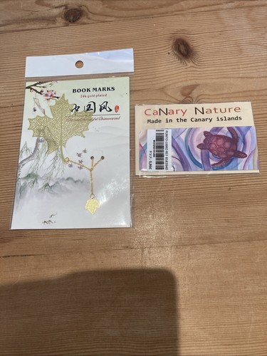 Book marks 24k gold plated - gold,