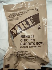 U.S. Army Combat K Ration MRE