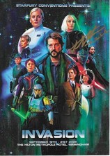 STARFURY INVASION CONVENTION BOOKLET 2025 - SIGNED BY ELIZABETH GRULLON