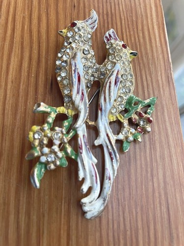 Vintage unsigned coro enamel - vintage,