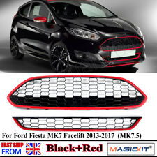 FOR FORD FIESTA MK7 BLACK+RED