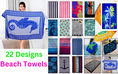 Large beach towel jumbo bath - large,