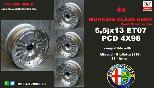Inch 4x98 wheels - 5.5j,