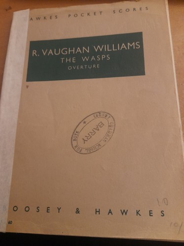 Vaughan williams the - the, wasps
