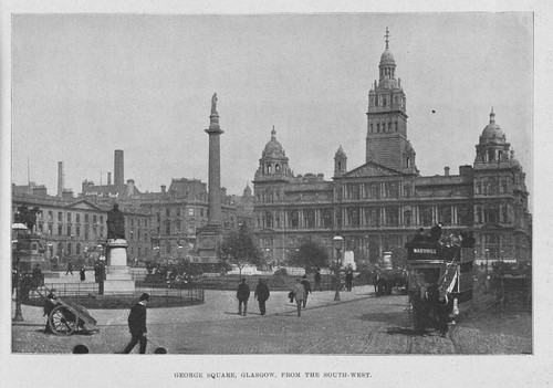 Glasgow george square - george, from