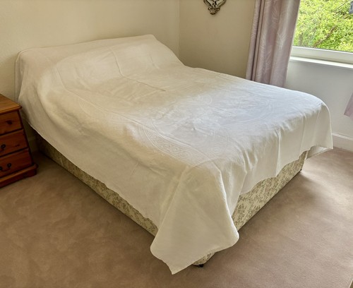 Vintage white linen - vintage,