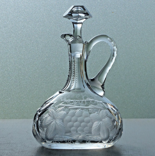 Antique victorian crystal - crystal, wine